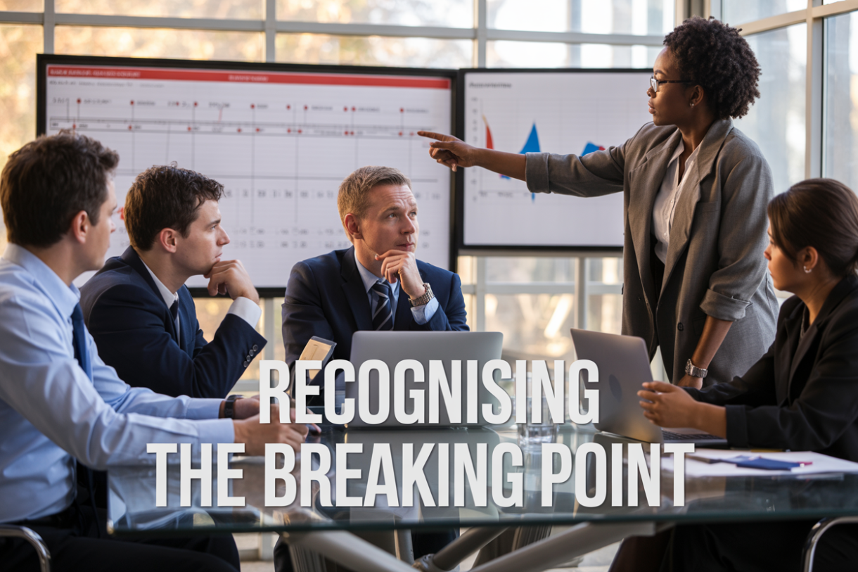 The Breaking Point: How to Recognise When Your Projects Need Outside Help